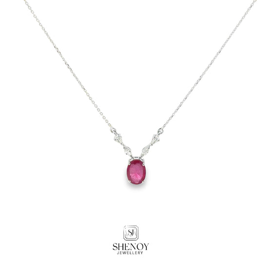 ELEGANT RUBY NECKLACE