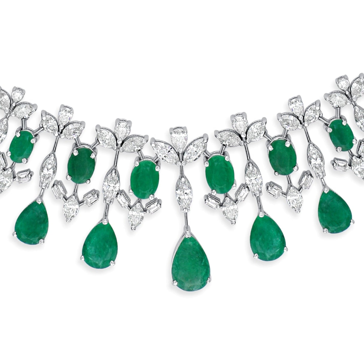 MYRA EMERALD NECKLACE
