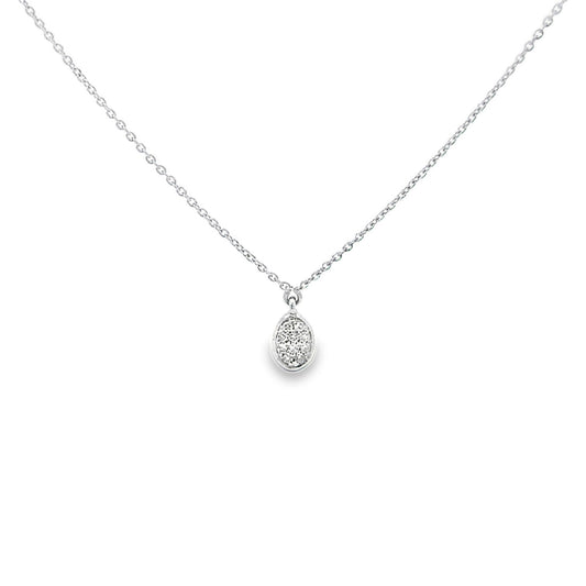 ROUND DIAMOND NECKLACE