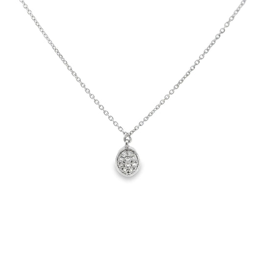 ROUND DIAMOND NECKLACE