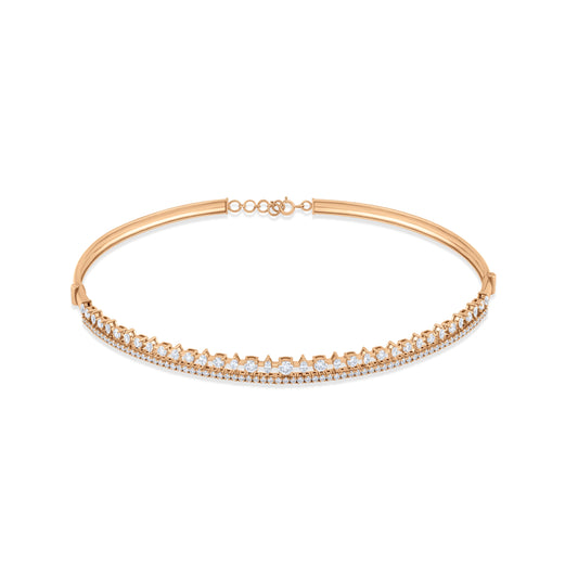 VELOURA ROUND GOLD NECKLACE