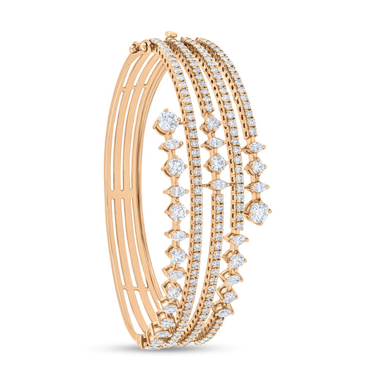 VELOURA FANCY GOLD BANGLE