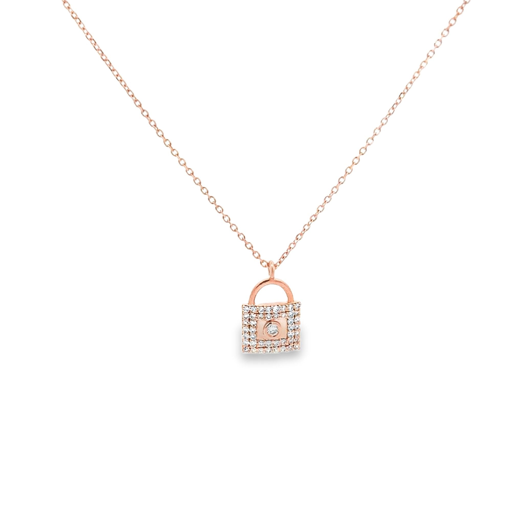 LOCK AURORA NECKLACE