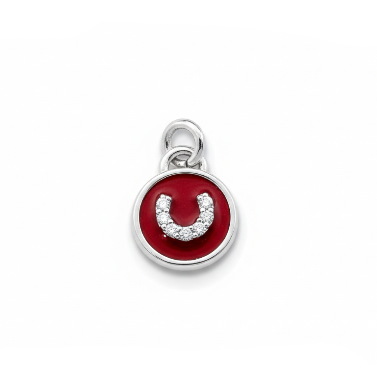 SUNSET FIRE CHARM NECKLACE