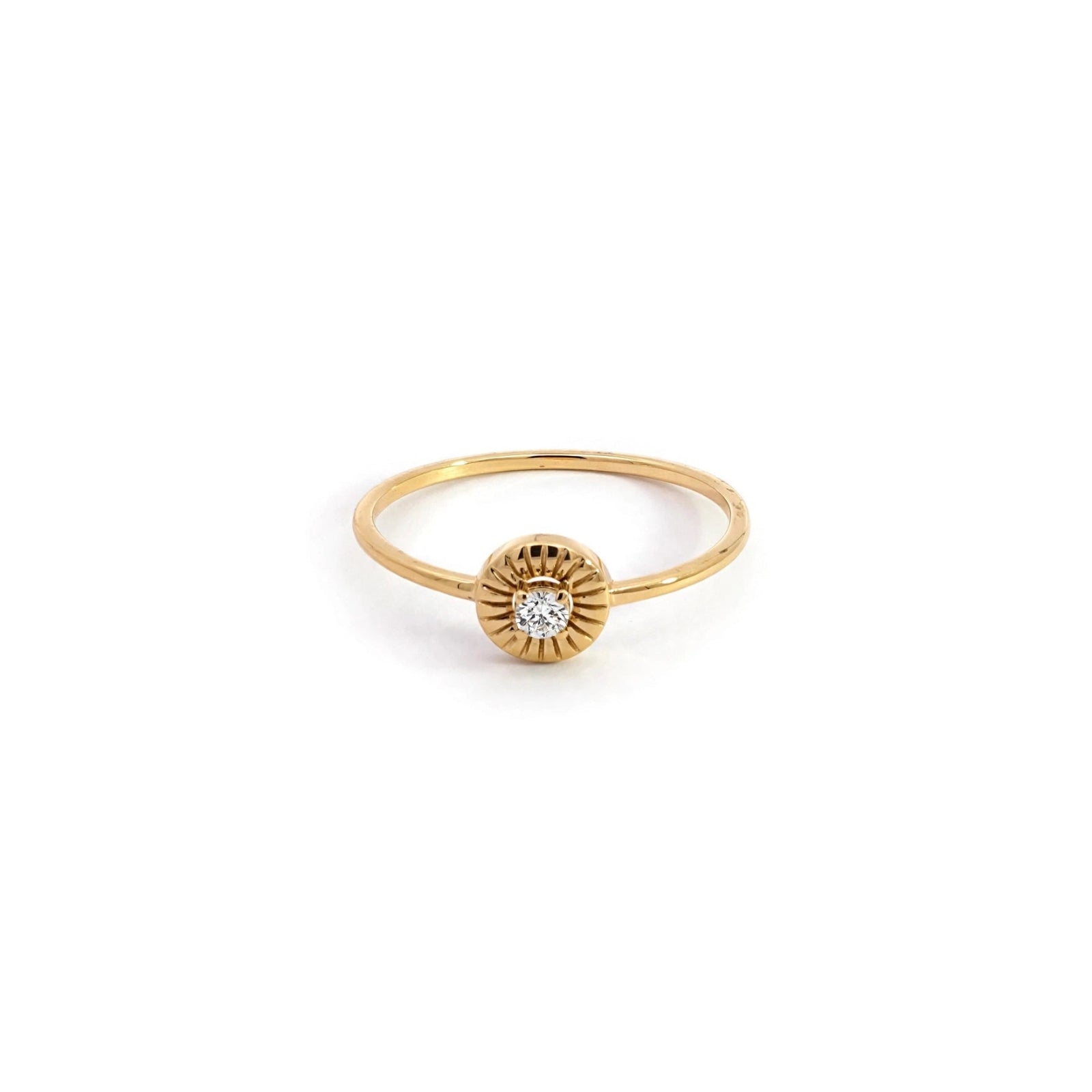 ROUND CROWN RING