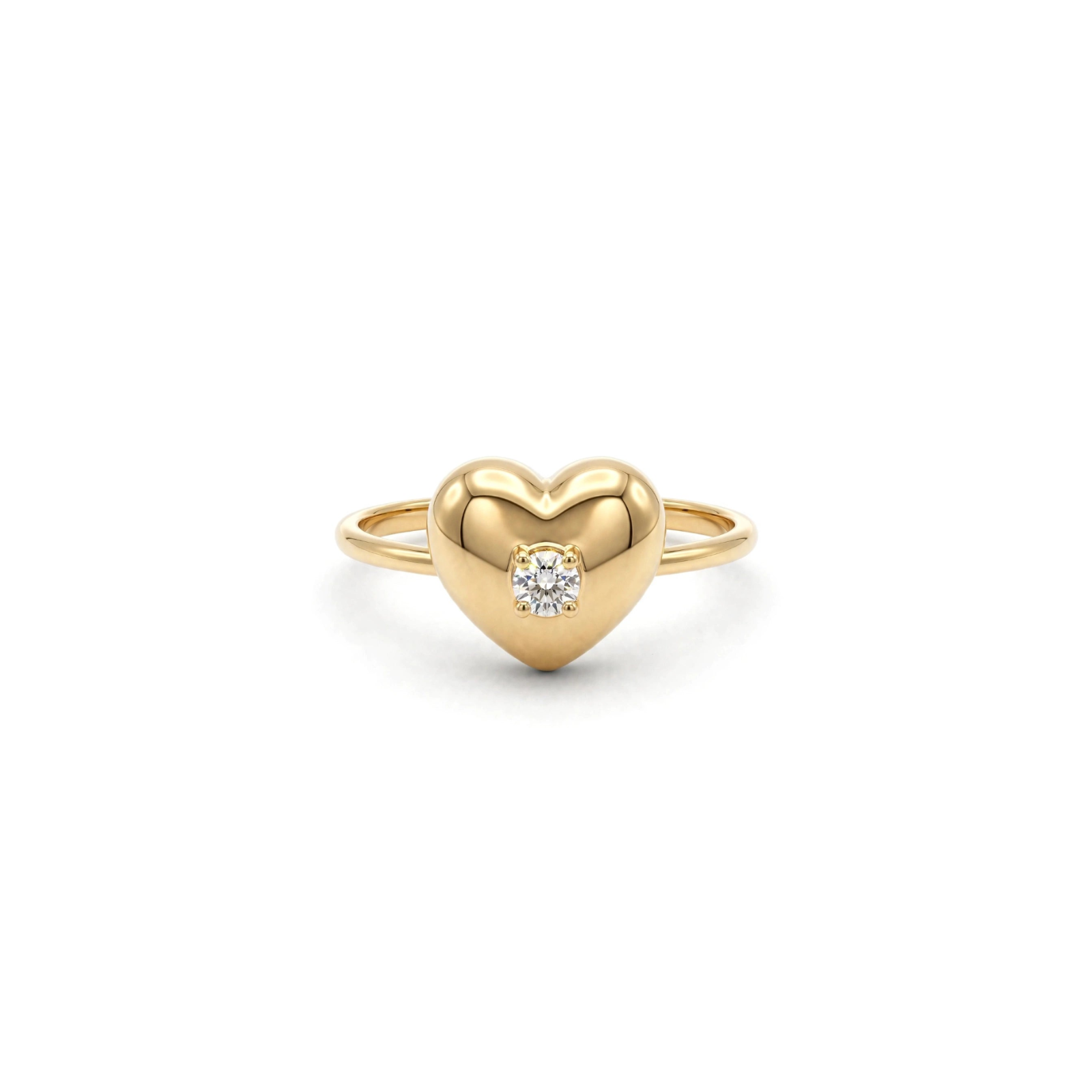HEART ROUND RING