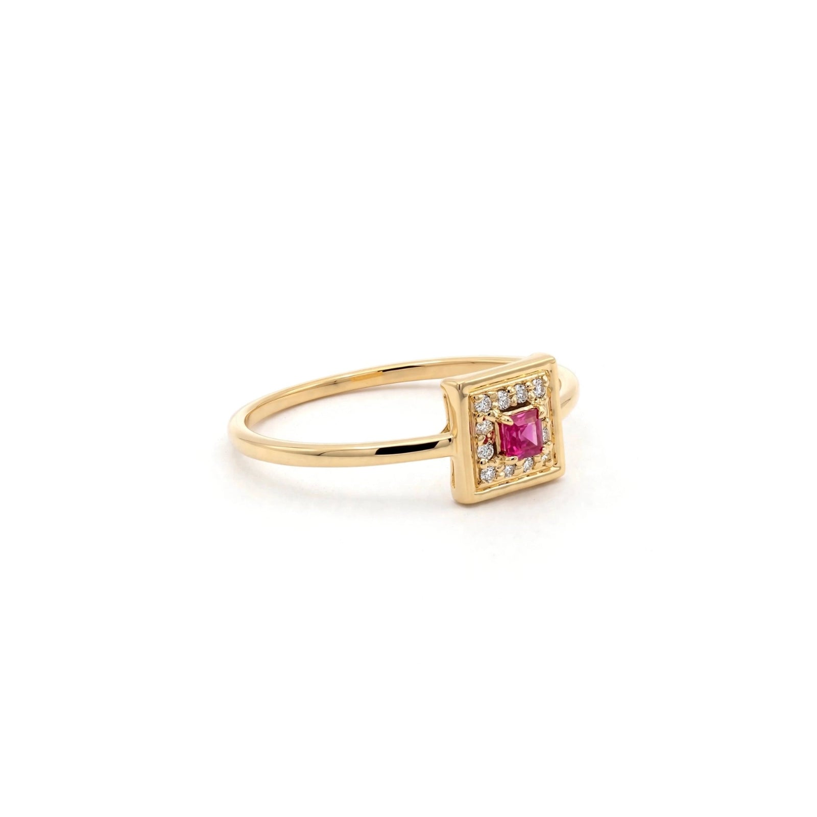 RUBY SQUARE RING