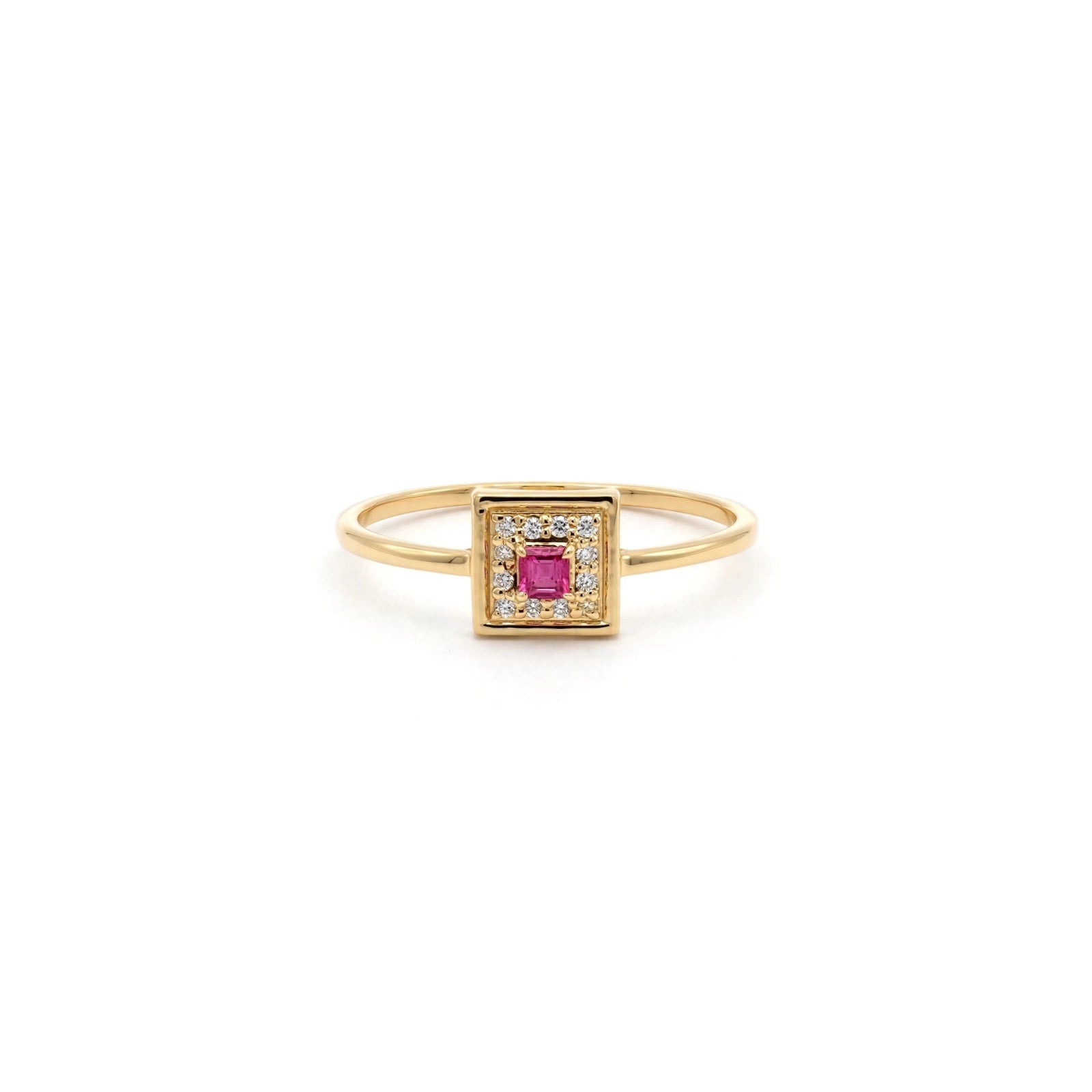 RUBY SQUARE RING