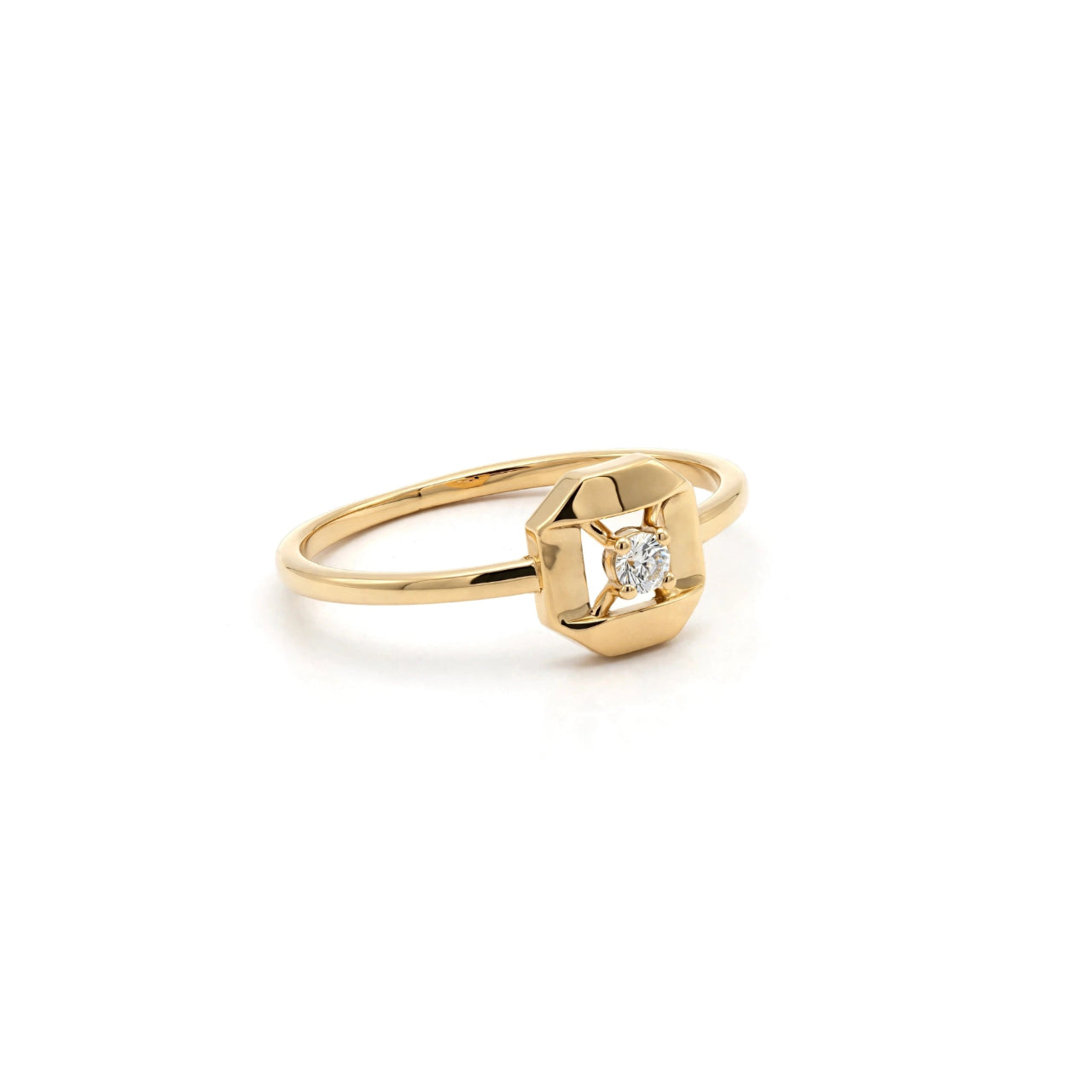 ROUND CROWN RING
