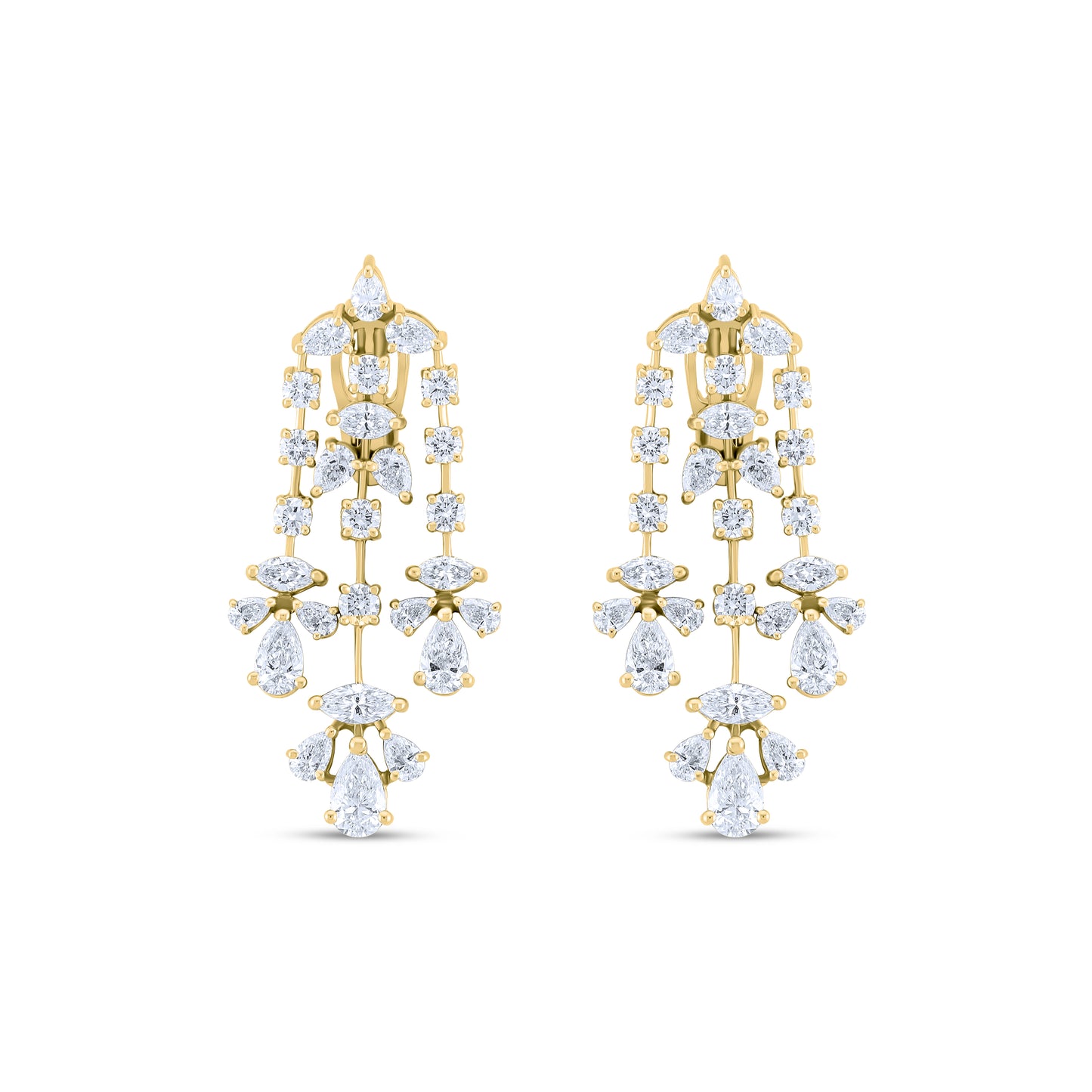VELOURA FANCY GOLD EARRING
