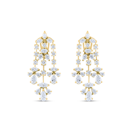 VELOURA FANCY GOLD EARRING