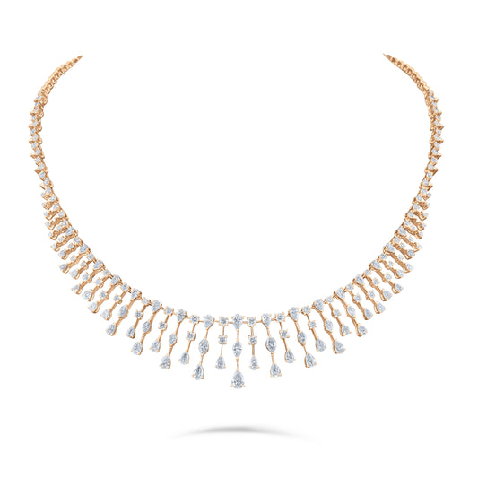 VELOURA FANCY GOLD NECKLACE