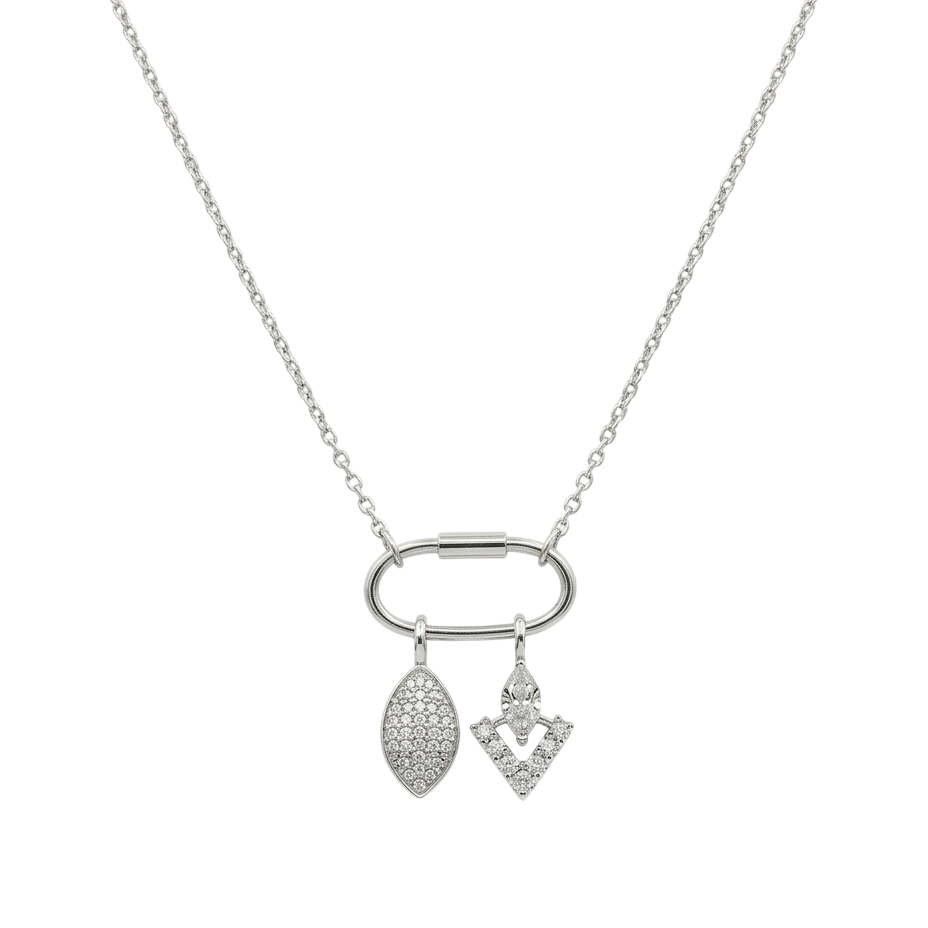 GEM BOND CHARMS NECKLACE