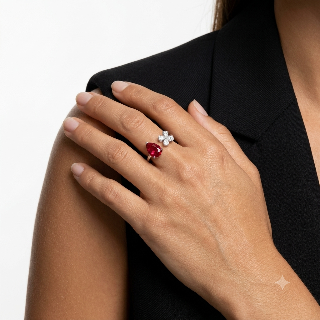 RUBY VIO RING