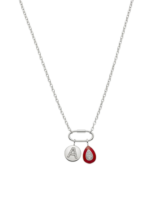 LUMINA TWIN CHARM NECKLACE