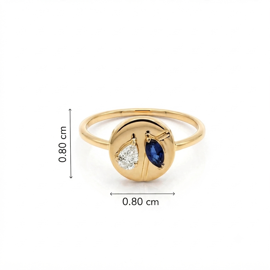 LYRA SAPPHIRE RING