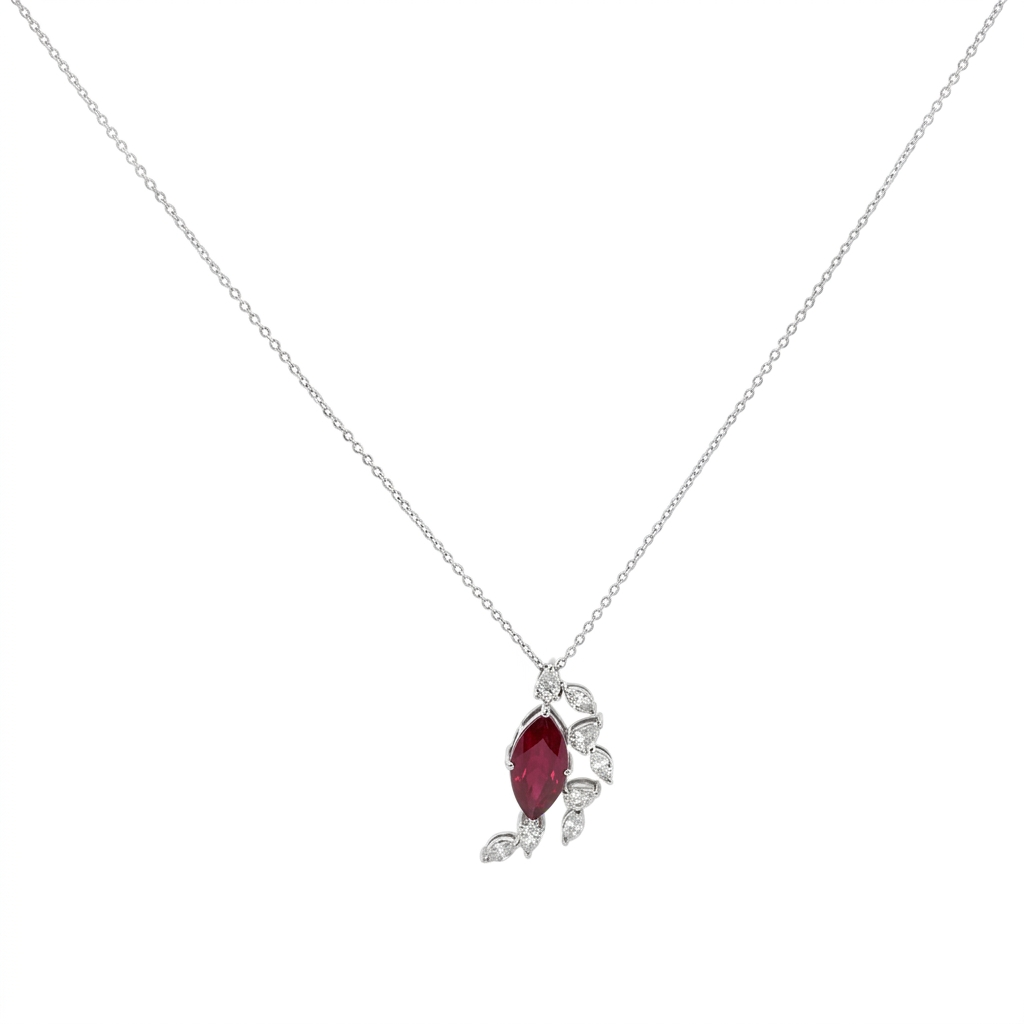 RUBY RIPPLE NECKLACE