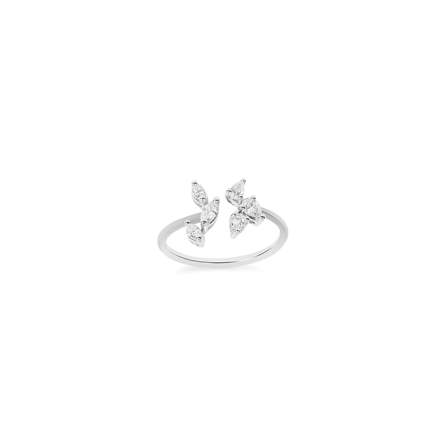 ETHEREAL FANCY DIAMOND WHITE GOLD RING
