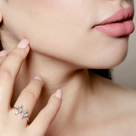 ETHEREAL FANCY DIAMOND WHITE GOLD RING