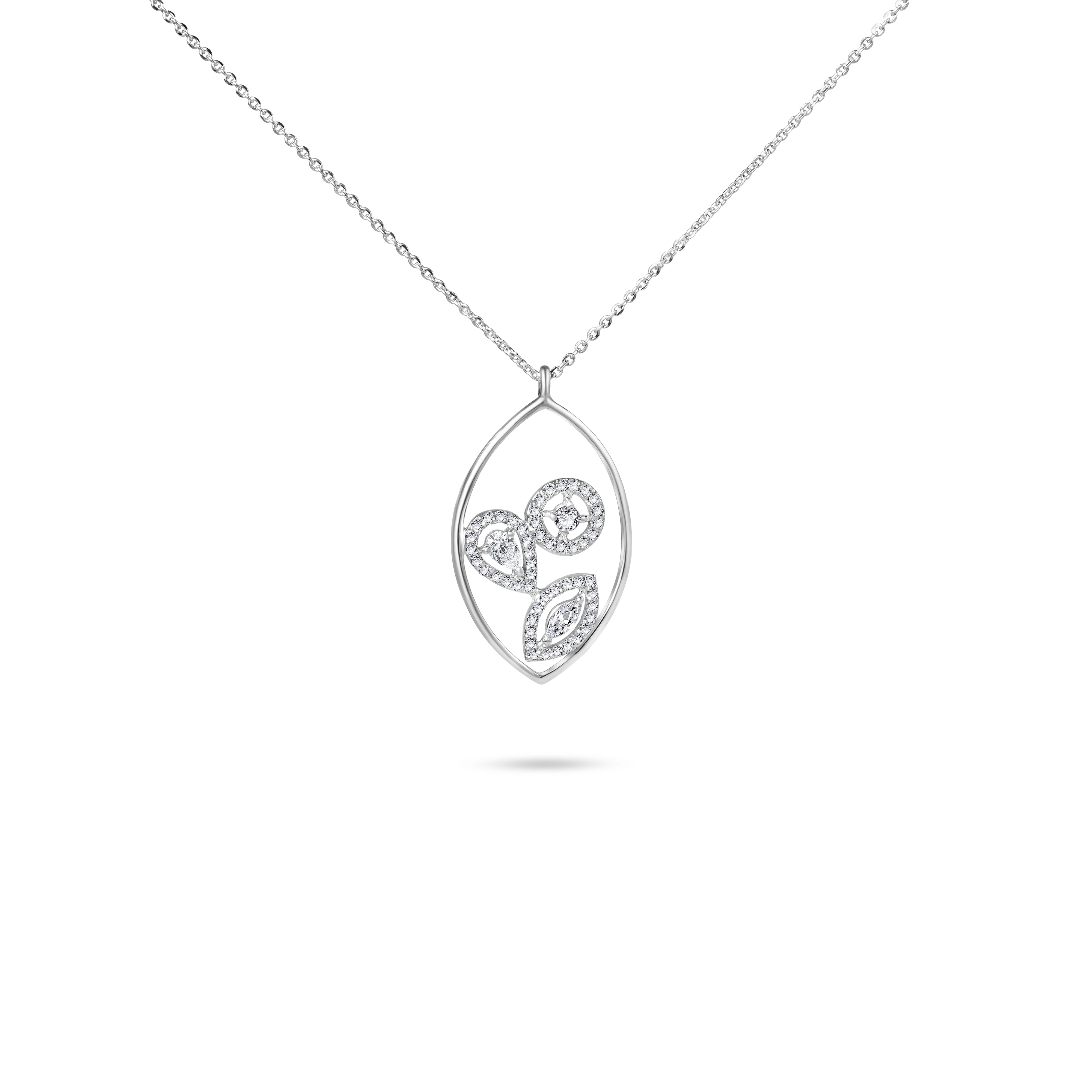 FANCY PEAR NECKLACE