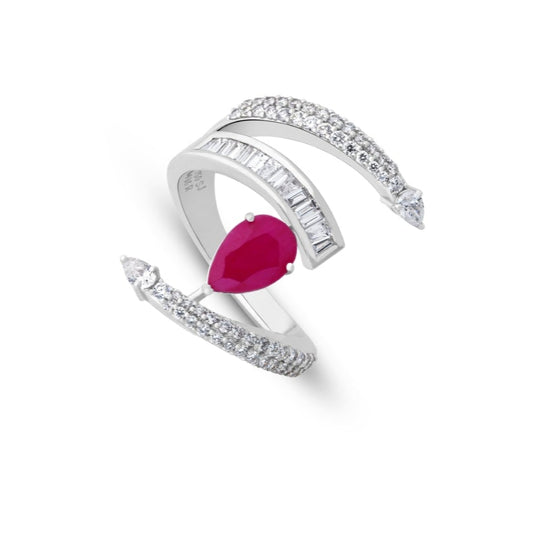 RUBY WHISPER RING