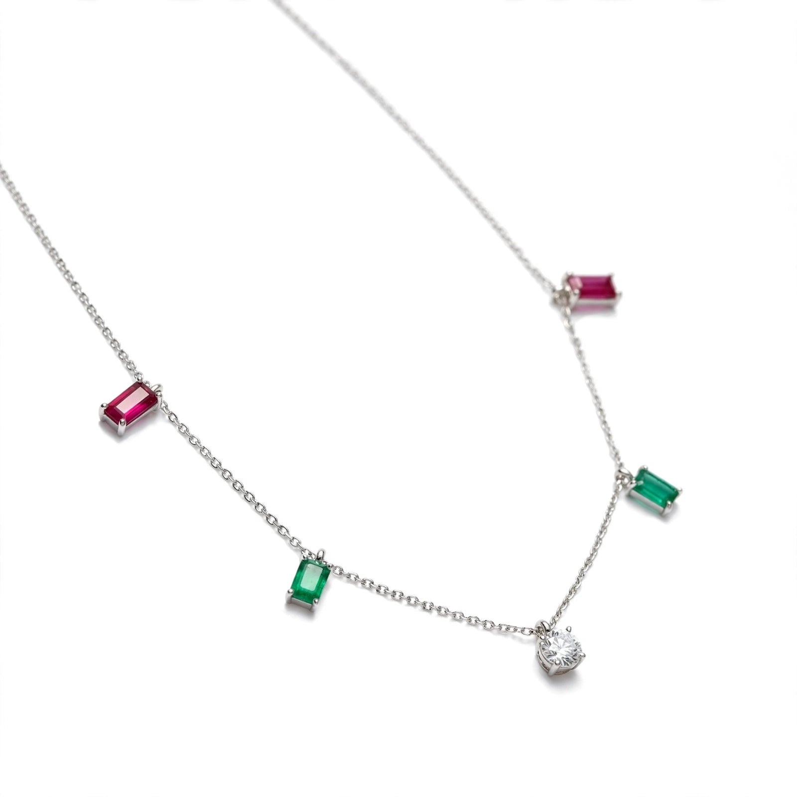 EMERALD RUB NECKLACE