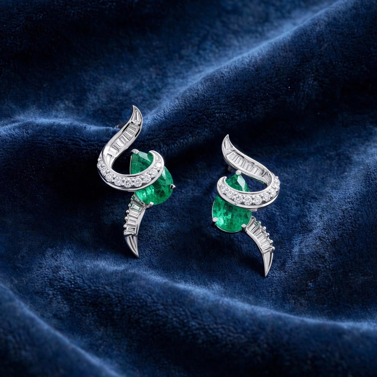 EMERALD AVA EARRING