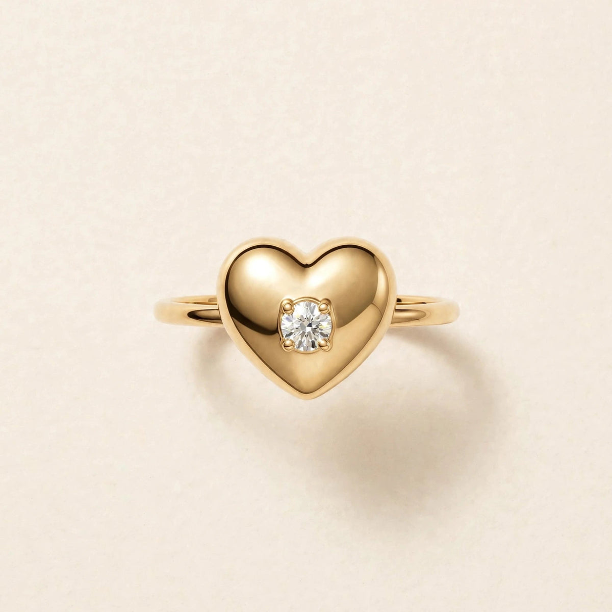 HEART ROUND RING