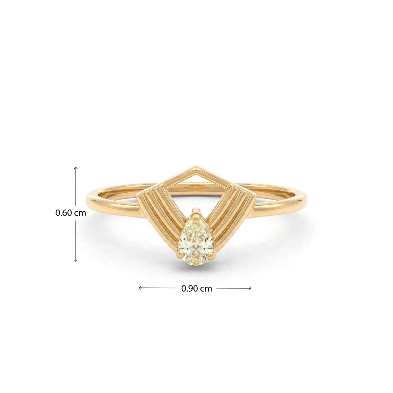 EIRA PEAR RING