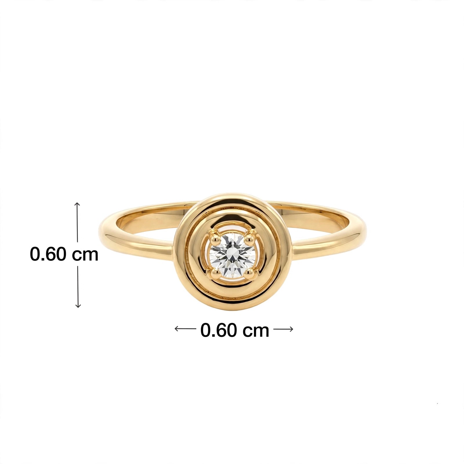 ROUND VELOURA RING