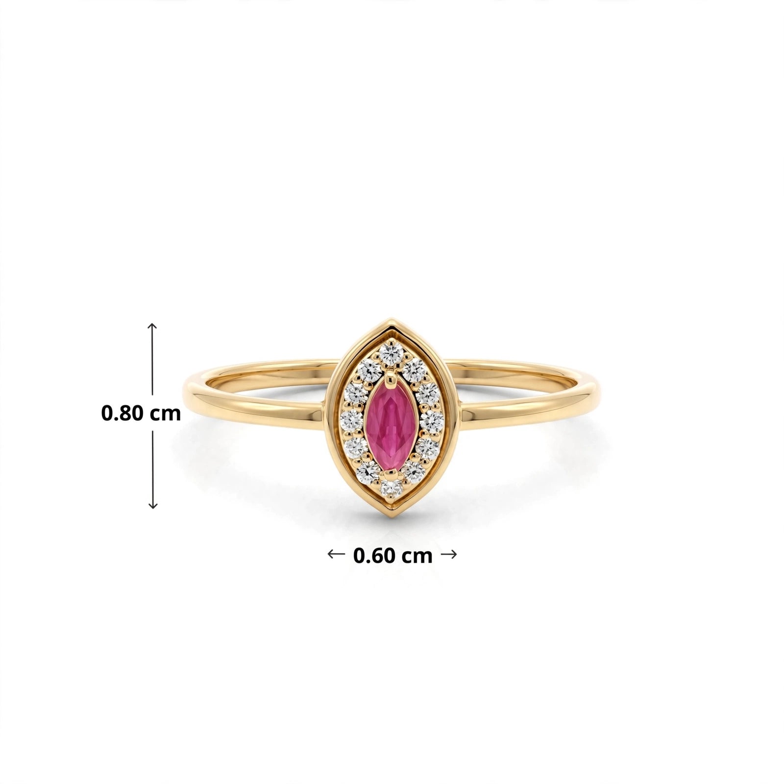 RUBY VELOURA RING
