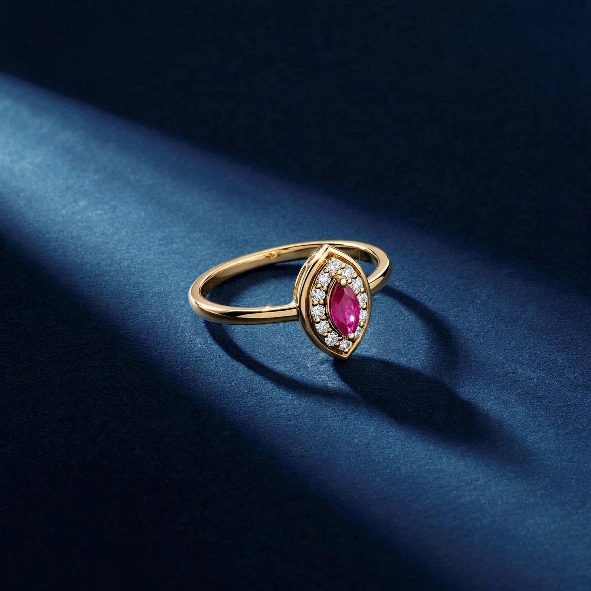 RUBY VELOURA RING
