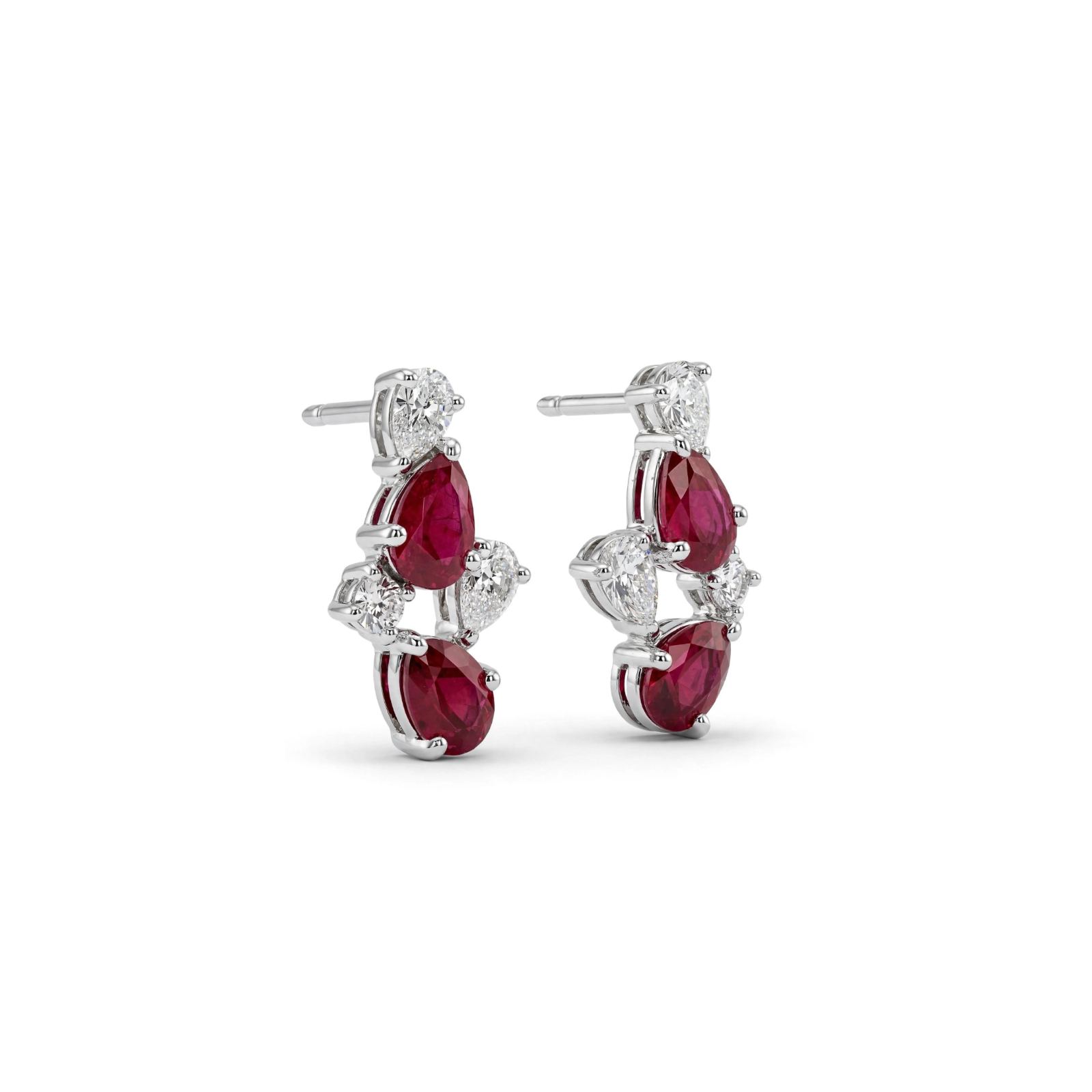 RUBY ZORA EARRING