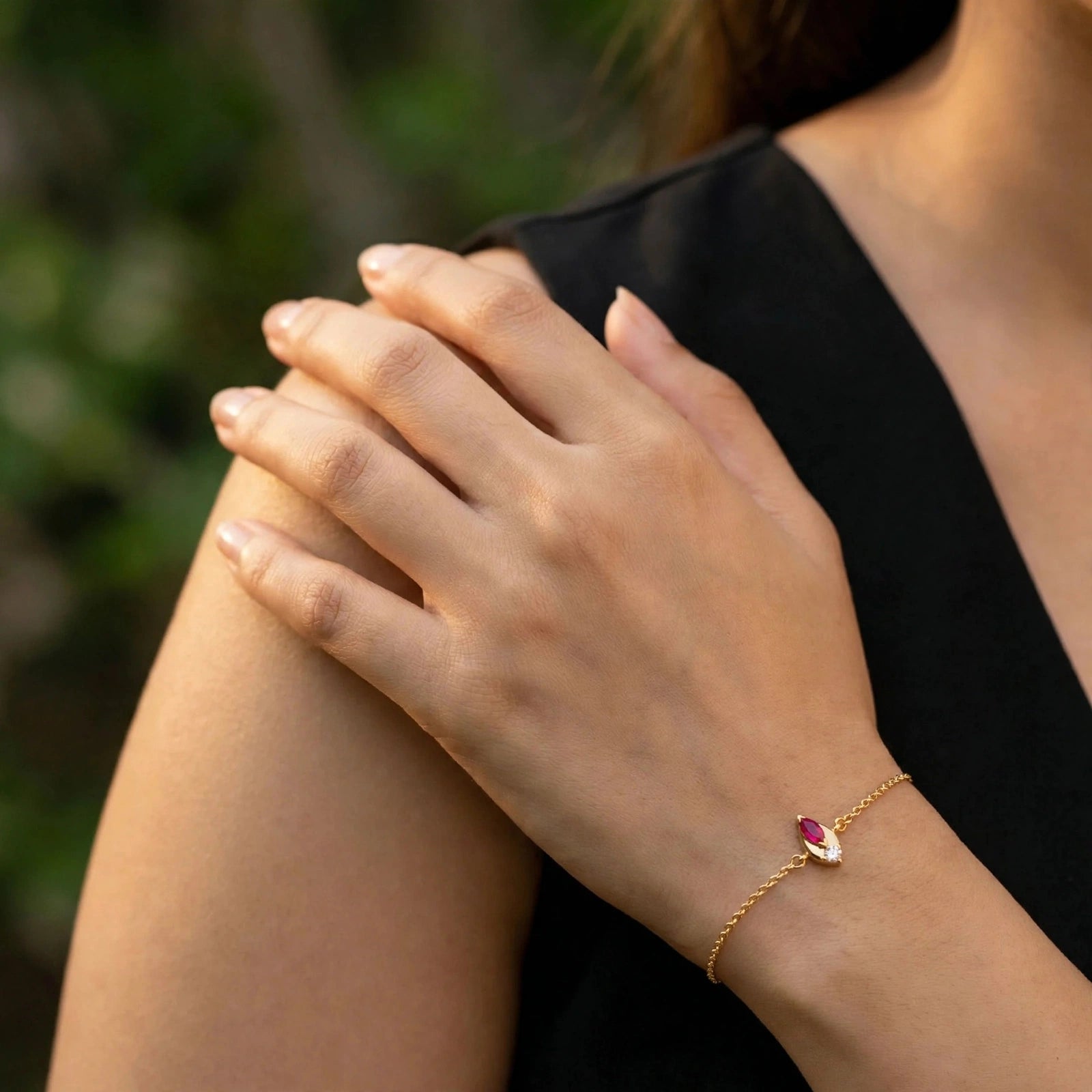 RYA RUBY BRACELET