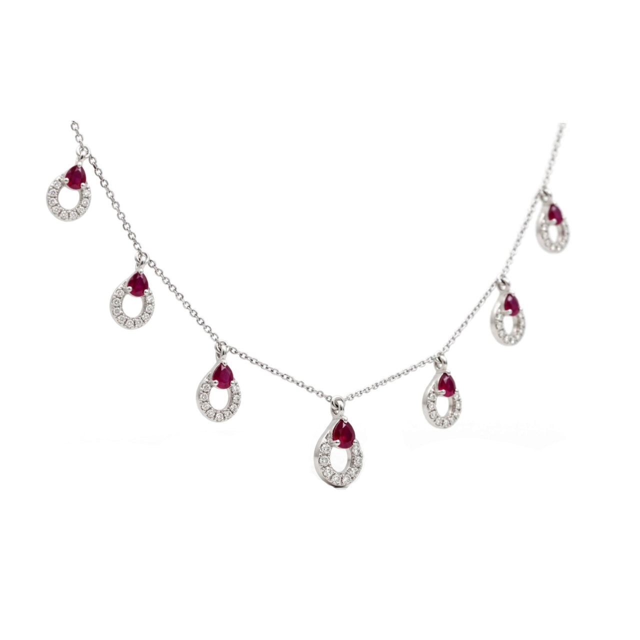 AUM RUBY NECKLACE