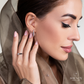 BRILLIANT SPARKLE HOOP EARRING
