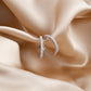 BRILLIANT SPARKLE HOOP EARRING