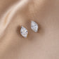 MARQUISE SOLITAIRE EARRING