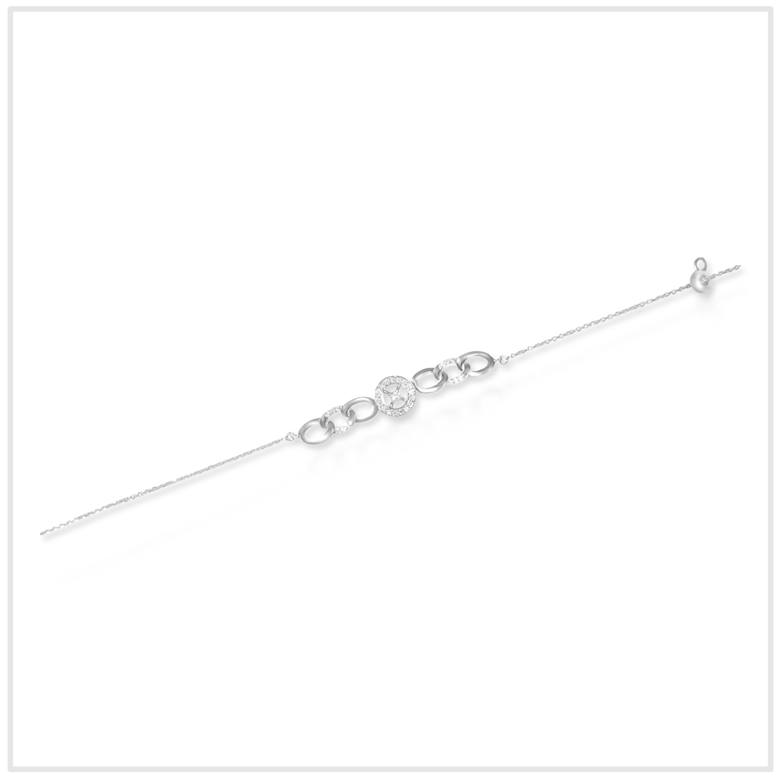 DIAMOND MICRO ROUND SEQUENCE BRACELET