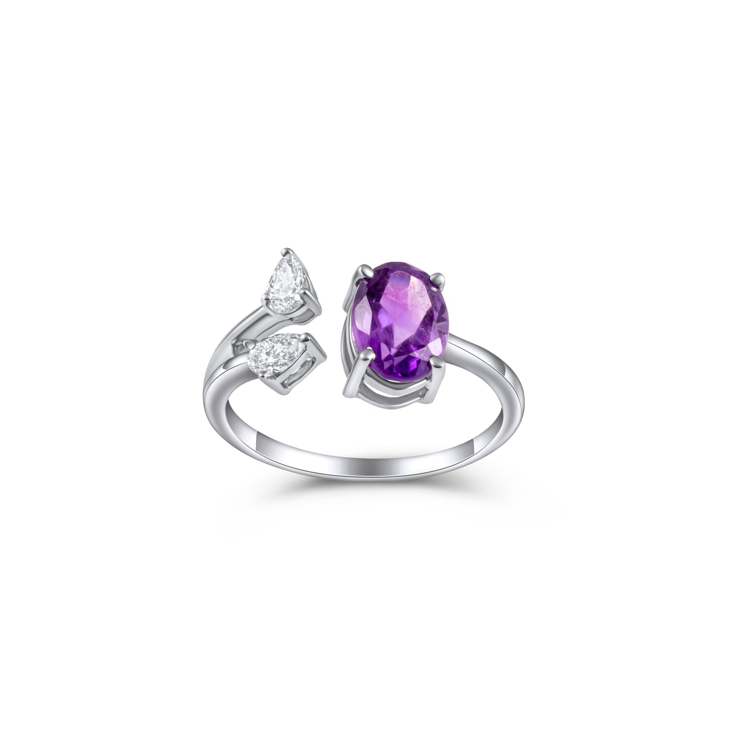 AMETHYST SPARKLE RING