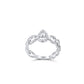 BAGUETTE DIAMOND PEAR SEQUENCE RING